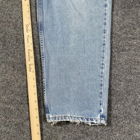 Vintage Y2K Levis 560 Comfort Fit Jeans Mens 36x30 Faded Distressed Light Wash - Picture 8 of 12